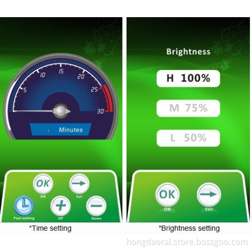 Latest New Tooth Bleaching System with Red & Blue & Purple LED for Whitening Machine (HD885)